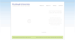 Desktop Screenshot of brumbaugh-assoc.com
